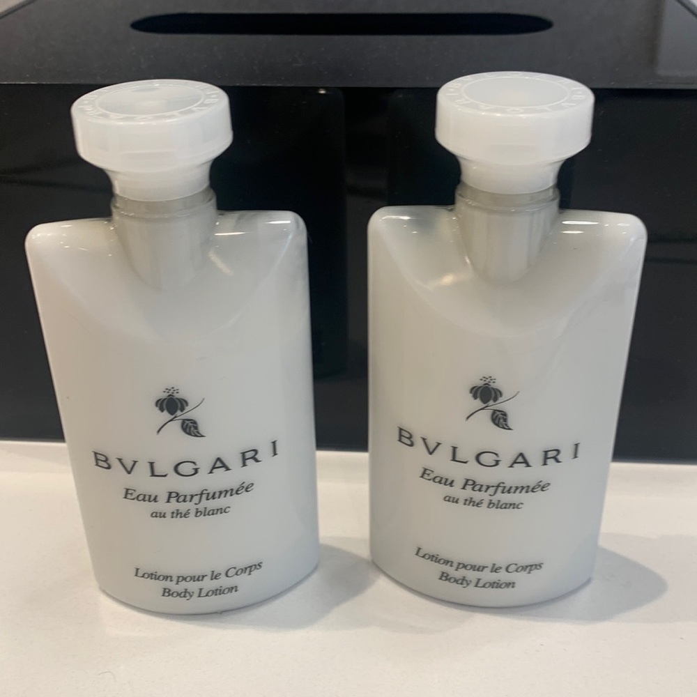 COPY - Bvlgari white tea au the blanc body lotion 2-2.5 OZ bottles